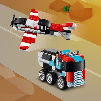 Конструктор Бортова вантажівка з гелікоптером LEGO Creator 31146