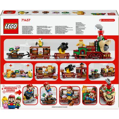 Конструктор LEGO Super Mario Швидкий потяг Боузера 71437