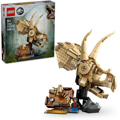 Конструктор Окаменелости динозавров: череп трицератопса LEGO Jurassic World 76969