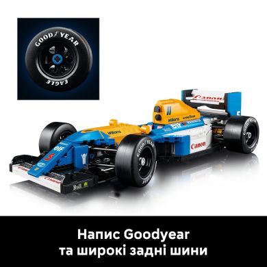 Конструктор Williams Racing FW14B і Найджел Менселл LEGO Icons 10353