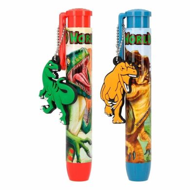 Ластик у формі ручки Dino World 0412205