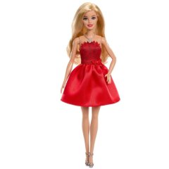 Лялька Barbie колекції Ruby Red у стильній сукні JGD25