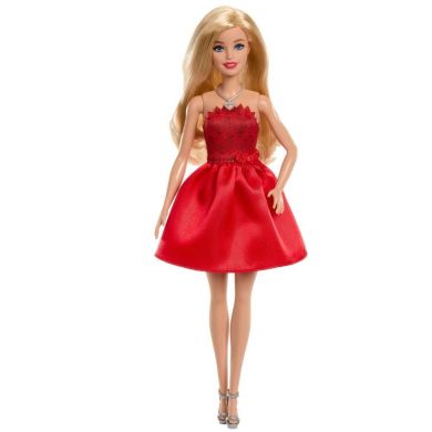 Лялька Barbie колекції Ruby Red у стильній сукні JGD25