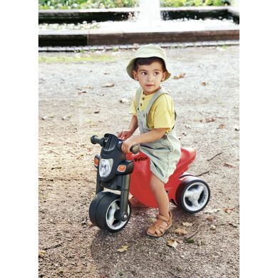 Мотоцикл для катання малюка Спортивний стиль зі звук. ефектом, червоний, 18 міс. BIG 56386