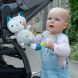Музичний кіт із заводним механізмом Fehn 57089, Білий