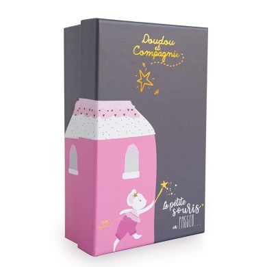 Мягкая игрушка Doudou Passer Мышонок Леони DC3507