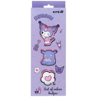 Набор бейджей на липучке, 3 шт, 3012-1 Hello Kitty HK25-3012-1