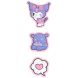 Набор бейджей на липучке, 3 шт, 3012-1 Hello Kitty HK25-3012-1