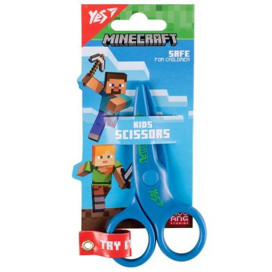 Ножиці Yes Minecraft 10,8 см, безпечні пластикові 480450