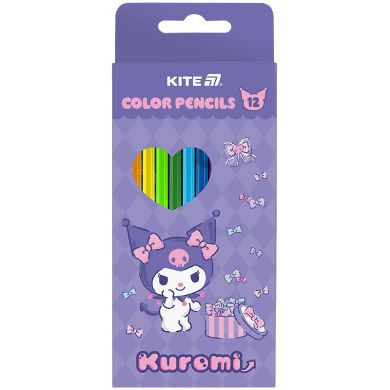 Олівці кольорові, 12 шт. Hello Kitty-2 Kite HK25-051-2