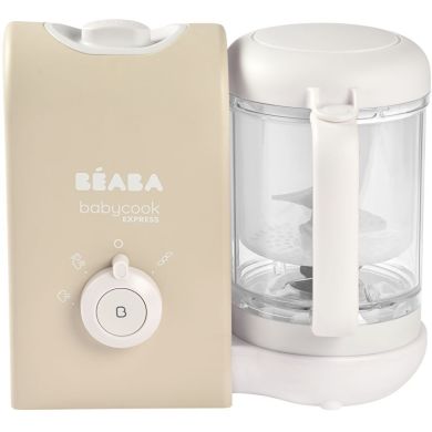 Пароварка-блендер Beaba Babycook Express-бежевий Beaba 916302, Бежевий