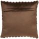 Подушка 45x45 см VAJEN, оксамит, темно-коричнева Light&Living 6869283