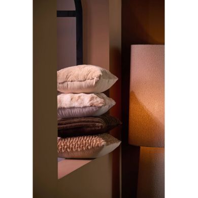 Подушка 45x45 см VAJEN, оксамит, темно-коричнева Light&Living 6869283