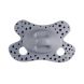 Пустушка силіконова Difrax Natural Newborn 0+ місяців, Stone_dots 113 Stone_dots, Сірий