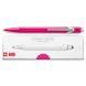 Ручка Caran d'Ache 849 Pop Line Fluo Пурпурна, box 849.590