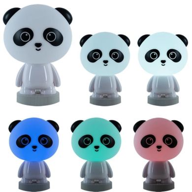 Світильник-нічник LED з акумулятором Panda, білий Kite K24-490-3-1, Білий