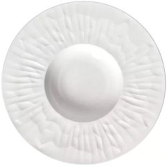Тарілка для супу, порцеляна 28&times;4,8 см, біла LEGGERO POMAX 40779-WHI-15