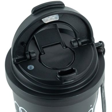 Термокружка 550 мл, чорна K25-1226-1