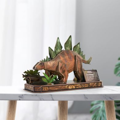 Тривимірна головоломка-конструктор National Geographic Dino Стегозавр Cubic Fun DS1054h