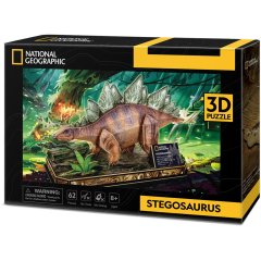 Тривимірна головоломка-конструктор National Geographic Dino Стегозавр Cubic Fun DS1054h