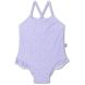 Цілісний купальник Леопард Ліловий 98/104 Swim Essentials 2023SE617