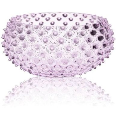 Ваза для фруктов Hobnail лавандовая, 2600 мл KLIMCHI 5132/23-19/27