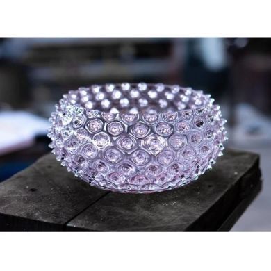 Ваза для фруктов Hobnail лавандовая, 2600 мл KLIMCHI 5132/23-19/27