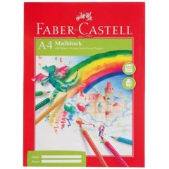 Альбом для малюнка Faber-Castell А4 100 аркушів 80/м2 28975