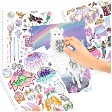 Альбом для раскрашивания Модель Фентази TOP Model 0412147