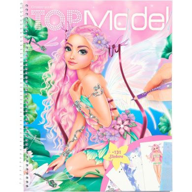 Альбом для раскрашивания Модель Фентази TOP Model 0412147