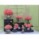 Аромат для приміщення 7 Троянд White Peach у склянці SILVER Cote noire SMB05