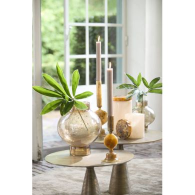 Декоративная коробка с крышкой &Oslash;13x17 см KELIMUTU кремовый + коричневый Light&Living 5718343