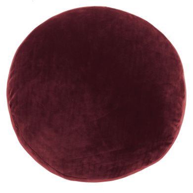 Декоративна подушка MARSHMALLOW d 40 см, h 6 см, гранатова Tiseco 3420POMEGRANATE