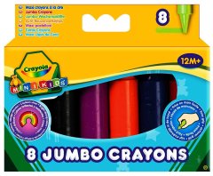 Mini Kids Набір великої воскової крейди для малюків, 8 шт Crayola 256241.148