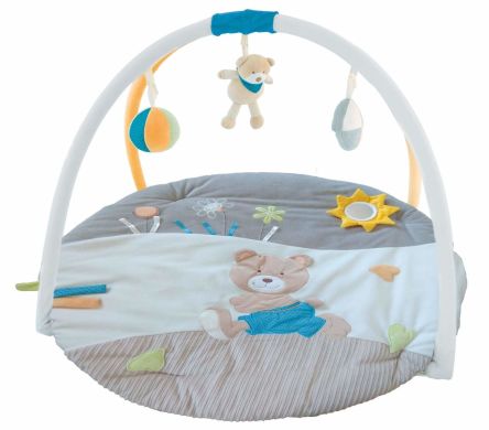 Дитячий килимок з дугою Bieco Anton Adventure 37100910, Коричневий