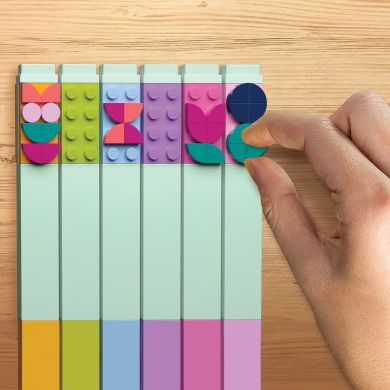 Фломастеры, 6шт + 40 деталей LEGO Dots 4010075-52797