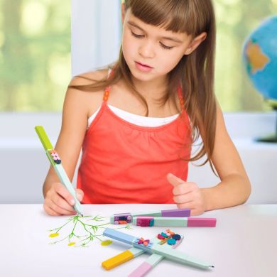 Фломастеры, 6шт + 40 деталей LEGO Dots 4010075-52797