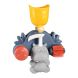 Іграшка для ванни Smoby Little Водяний млин. Бегемот, з аксесуарами, 12міс. + SMOBY 140405