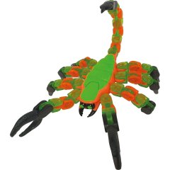 Игрушка Zing Klixx Creaturez Fidget Скорпион зелено-красный KX110_A