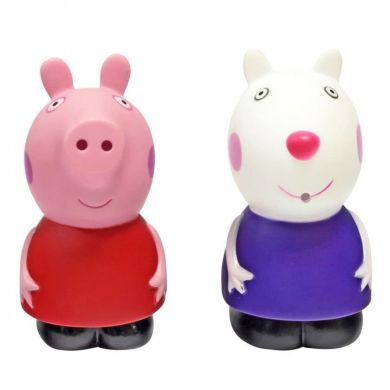 Игрушки для ванны, изменяющие цвет Пеппа и Сьюзи Peppa Pig 122253