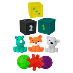 Ігровий набiр Infantino Tub O Toys 9 фігурок 216289I