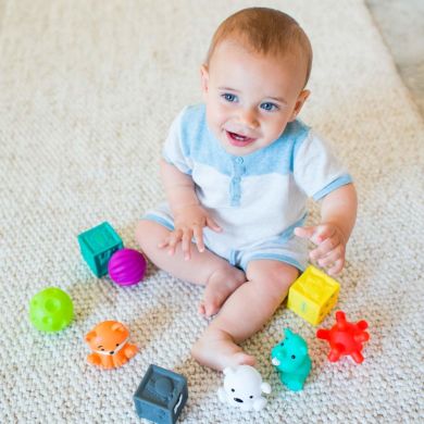 Игровой набор Infantino Tub O Toys 9 фигурок 216289I