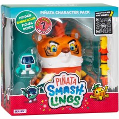 Ігровий набір PINATA SMASHLINGS ТИГР МОУ (1 велика фігурка, 2 екскл. фігурки) SL6010-3