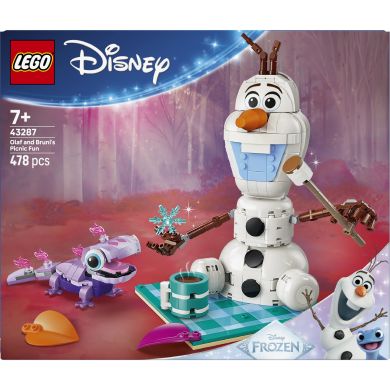 Конструктор LEGO Disney Princess Веселощі на пікніку Олафа та Бруні 43287