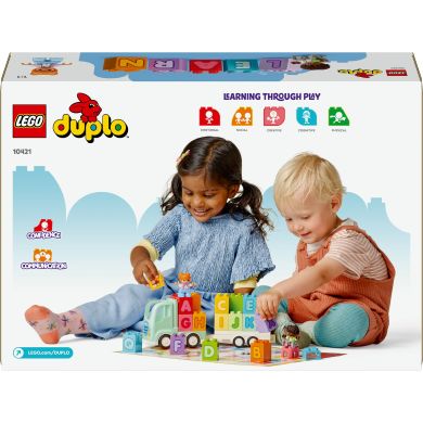 Конструктор Вантажівка з абеткою LEGO DUPLO 10421