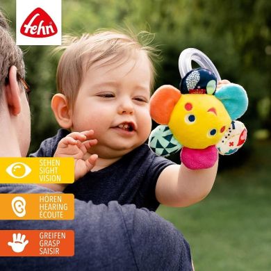 Квітка Кільце-брязкальце 15 cm Fehn 55320