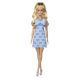 Лялька Barbie Модниця блакитні бантики HYT93