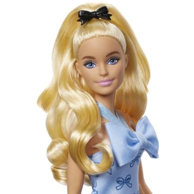 Лялька Barbie Модниця блакитні бантики HYT93