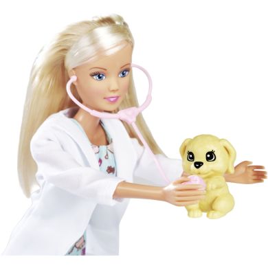 Лялька Штеффі Ветеринар з переноскою для тварин SIMBA TOYS 5733702
