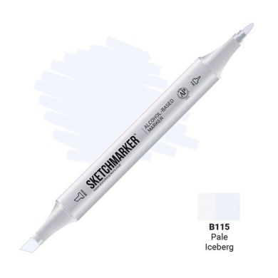 Маркер Sketchmarker, цвет Pale Iceberg 2 пера: тонкое и долото, SM-B115